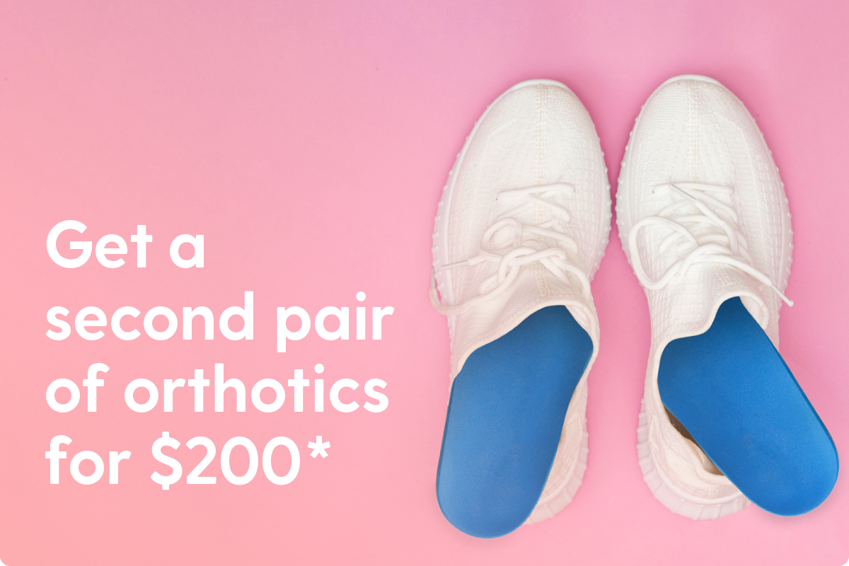 Get a second pair of orthotics